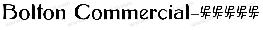 Bolton Commercial字体转换